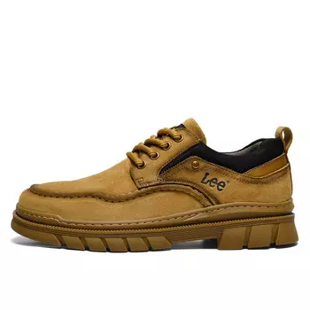 Рабочие ботинки мужские низкие желто-коричневый Lee
