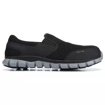 Рабочие ботинки с амортизацией Sublite и защитным алюминиевым носком Reebok Work, black mesh