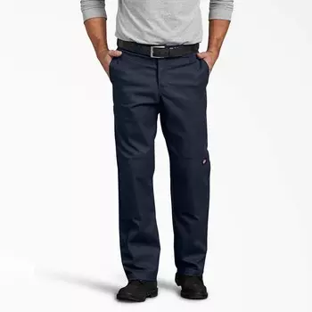 Рабочие брюки Dickies FLEX стандартного кроя с двойным коленом, цвет Dark Navy (Dn)