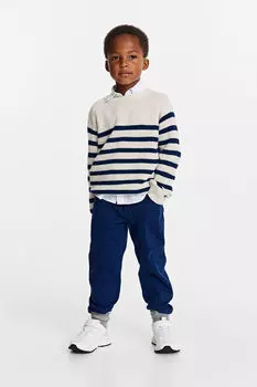 Рабочие брюки из твила H&M, синий