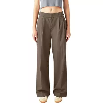 Рабочие брюки с плиссировкой и множеством карманов Dickies, цвет mushroom