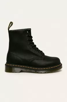 Рабочие кожаные ботинки 1458 Dr. Martens, черный