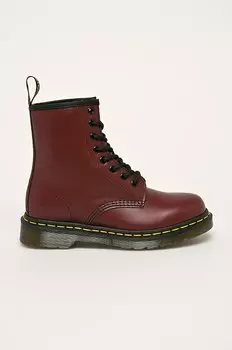 Рабочие кожаные ботинки 1460 Dr. Martens, бордовый