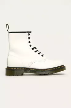 Рабочие кожаные ботинки 1460 Smooth Dr. Martens, белый