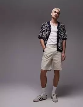 Рабочие шорты Dickies River Ranch в стиле вестерн в оттенке белого