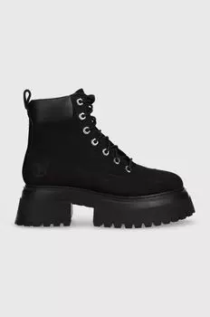 Рабочие Sky 6In LaceUp Timberland, черный