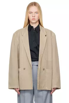 Рабочий блейзер Lemaire, бежевый