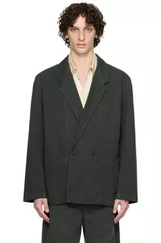 Рабочий джинсовый блейзер Lemaire, синий