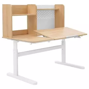 Рабочий стол BERGLRKA IKEA, 120x70 см, цвет solid birch/tiltable