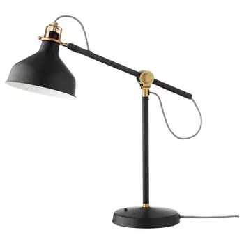 Рабочий свет, черный, RANARP IKEA