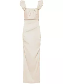 Rachel Gilbert платье макси Калина, нейтральный цвет