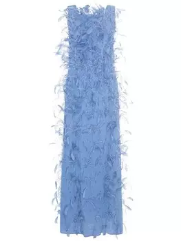 Rachel Gilbert платье миди Sutton, синий