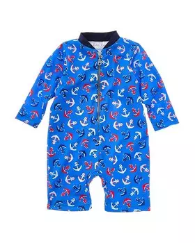 Rachel Riley Anchor Zip-Up Рашгард, цвет multi