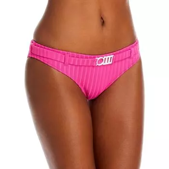 Rachel Женский трикотажный купальник с поясом, раздельные Solid & Striped, цвет orchid