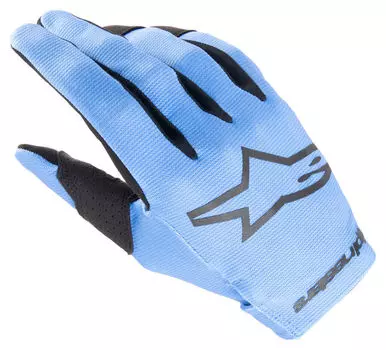 Радарные перчатки alpinestars, голубовато-черный