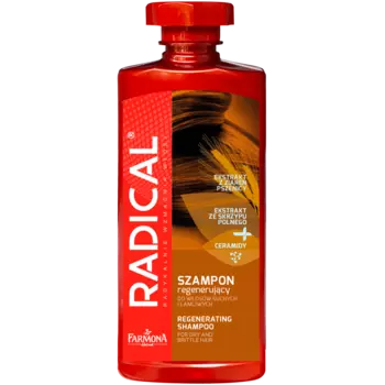 Radical регенерирующий шампунь для сухих и ломких волос, 400 мл