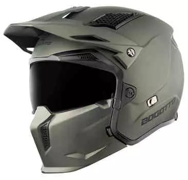 Радикальный шлем Bogotto, зеленый мэтт