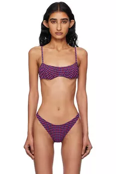 Радиккио бикини топ Fruity Booty, синий