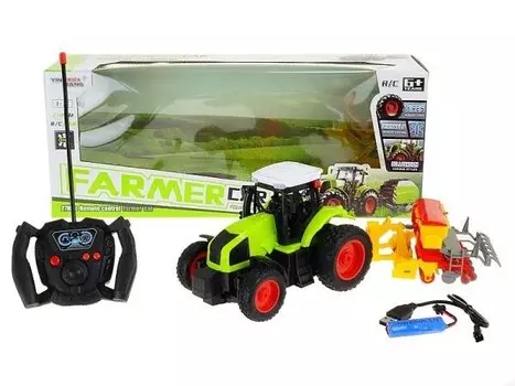 Радиотрактор с сельскохозяйственной машиной 554740 Adar Turner, Разбрасыватель Inna marka