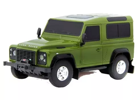 Радиоуправляемый автомобиль Land Rover Defender масштаб 1:24 Rastar 78500 зеленый