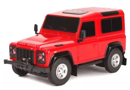 Радиоуправляемый автомобиль Land Rover Defender масштаб 1:24 Rastar 78500 красный