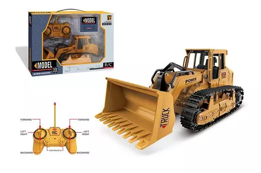 Радиоуправляемый бульдозер с дистанционным управлением Artyk