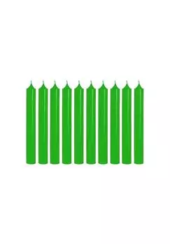 РАДУГА 10x свеча-палочка Butlers, grn