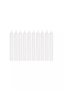 РАДУГА 10x свеча-палочка Butlers, wei