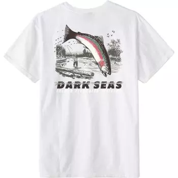 Радужная футболка Dark Seas, белый