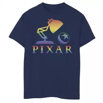 Радужная футболка с логотипом Disney/Pixar для мальчиков 8–20 лет Licensed Character