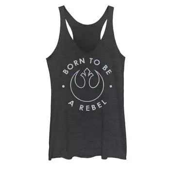 Радужная майка Rebel «Звездные войны рождена для юниоров» Licensed Character