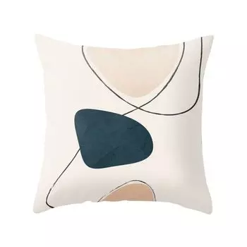 Радужный геометрический узор, наволочка с принтом, наволочка, домашний декор для кровати, дивана, Декор-#1 Stuttg