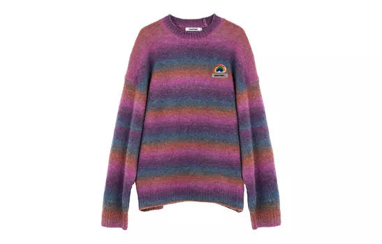 Радужный свитер унисекс CANOTWAIT_, Caramel