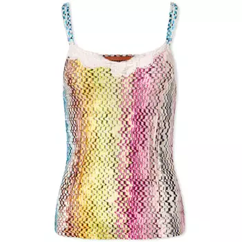 Радужный топ на бретелях Missoni