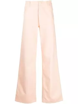 Raf Simons прямые брюки, розовый
