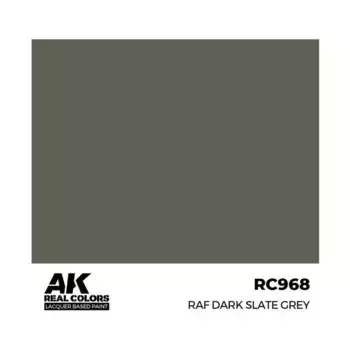 RAF Темно-серый шифер, Paint - Real Color, Dropper Bottles (AK-Interactive)