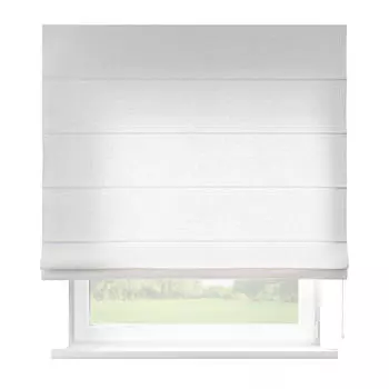 Raffrollo лен слоновая кость, 110x150 см Dekoria, белый