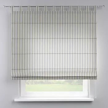 Raffrollo quadro с петлями, темно-синий и экрю, 120х160 см Dekoria, синий