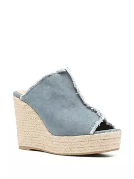 рафия Эспадрильи Castaer, синий