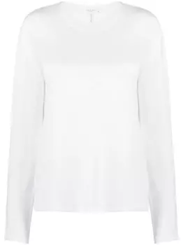 rag & bone джемпер в рубчик, белый