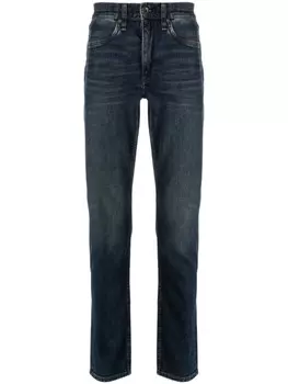 rag & bone джинсы Cole прямого кроя, синий