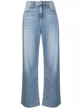 rag & bone джинсы прямого кроя, синий