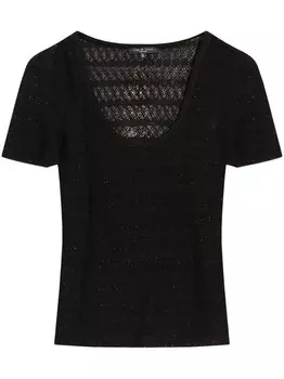 Rag & bone футболка Джулия, черный