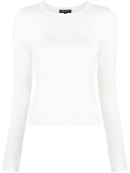 rag & bone футболка Luca с длинными рукавами, белый