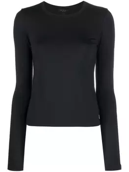 rag & bone футболка с длинными рукавами, черный