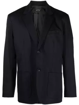 rag & bone однобортный пиджак Parisian, синий