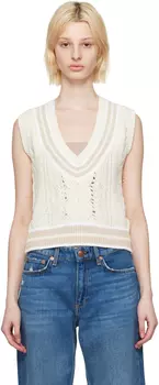 rag &bone Off-White Брендовый жилет rag & bone