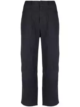 Rag & bone поплиновая блузка Fiona, синий