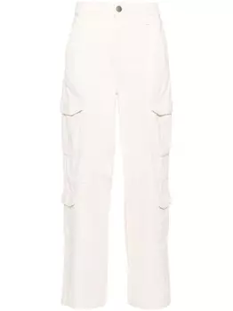 rag & bone прямые джинсы карго Cailyn, нейтральный цвет