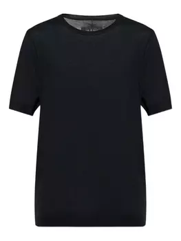 Rag & bone ribbed Футболка, черный